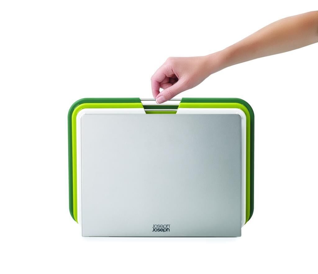Joseph Joseph Nest Büyük 3´Lü Kesme Tahtası Seti -Yeşil