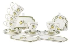 Mikasa Moor Sunleaf 15 Prç 6lı Kahve Fincanı Seti 90cc