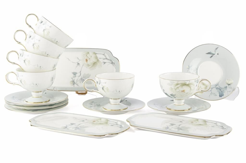 Mikasa Moor Vol De Fleurs 15 Prç 6lı Kahve Fincanı Seti 90cc