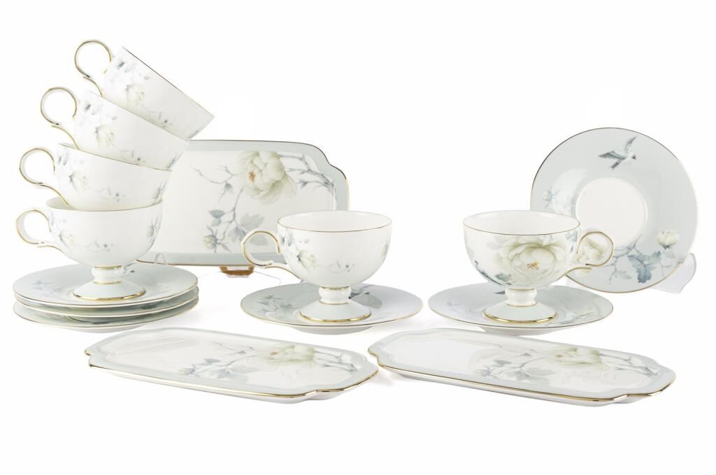 Mikasa Moor Vol De Fleurs 15 Prç 6lı Kahve Fincanı Seti 90cc