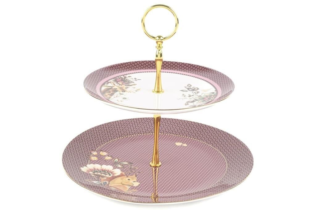 Mikasa Moor Magenta 2 Katlı Servis 27X24Cm