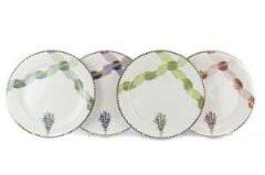 Mikasa Moor Lavander 4lü Servis Tabağı 27cm