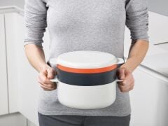 Joseph Joseph M-Cuisine 4´Lü Mikrodalga Pişirme Seti -Taş/Turuncu