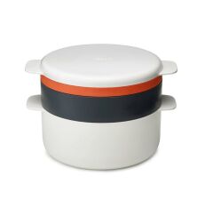 Joseph Joseph M-Cuisine 4´Lü Mikrodalga Pişirme Seti -Taş/Turuncu