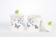Mikasa Moor Butterfly Lovers 2li Kavanoz 14cm
