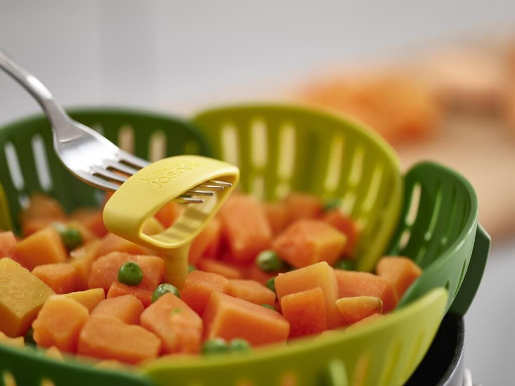 Joseph Joseph Bloom Katlanır Buharda Pişirme Sepeti -Yeşil