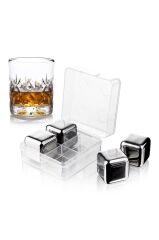 Vacu Vin Viski Taşları 4 Parça - Kutulu