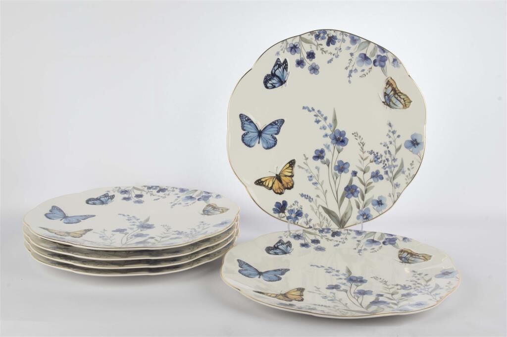Mikasa Moor Butterfly Lovers 6lı Servis Tabağı 27cm