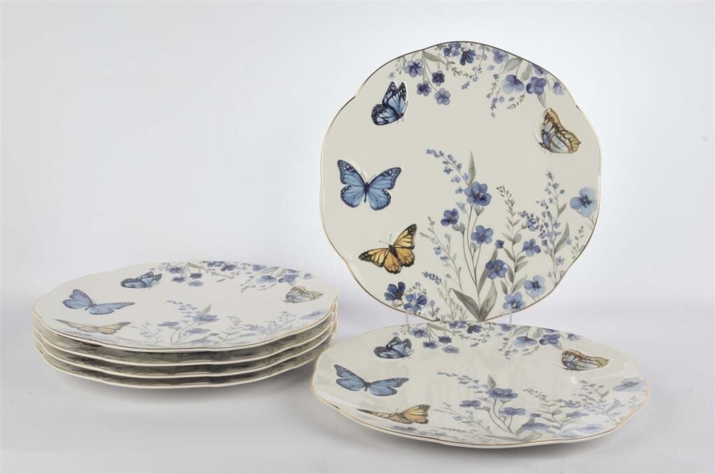 Mikasa Moor Butterfly Lovers 6lı Servis Tabağı 27cm