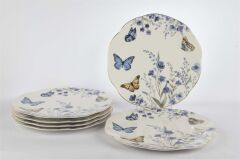 Mikasa Moor Butterfly Lovers 6lı Servis Tabağı 27cm