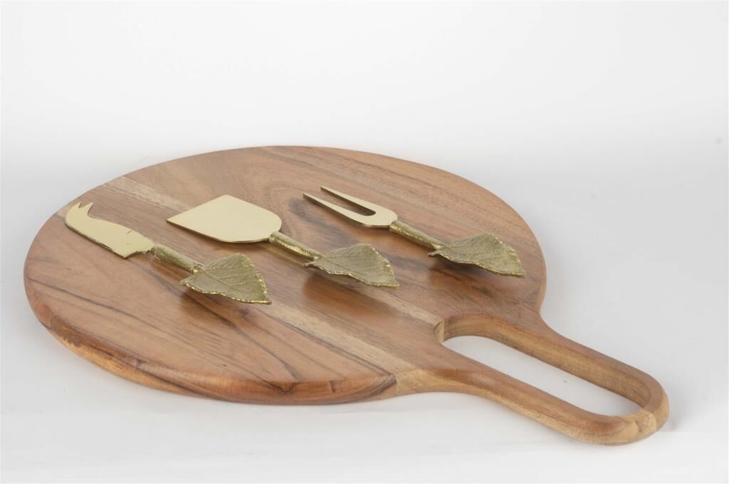 Mikasa Moor Bambu Gold Peynir Sunum Seti  40x30cm