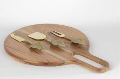 Mikasa Moor Bambu Gold Peynir Sunum Seti  40x30cm