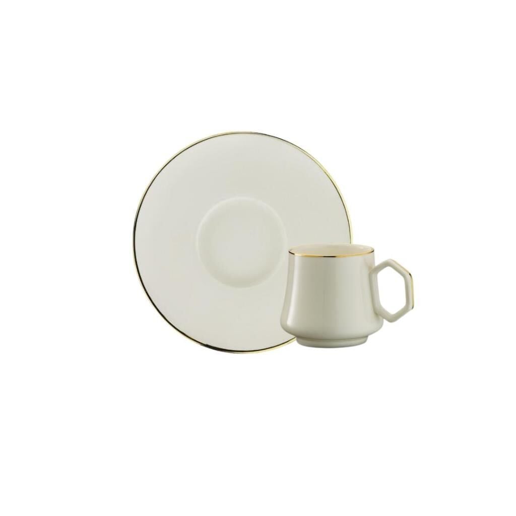 Sandro Moreno Kahve Fincan Seti 1453 Geo L Gold 12 Parça