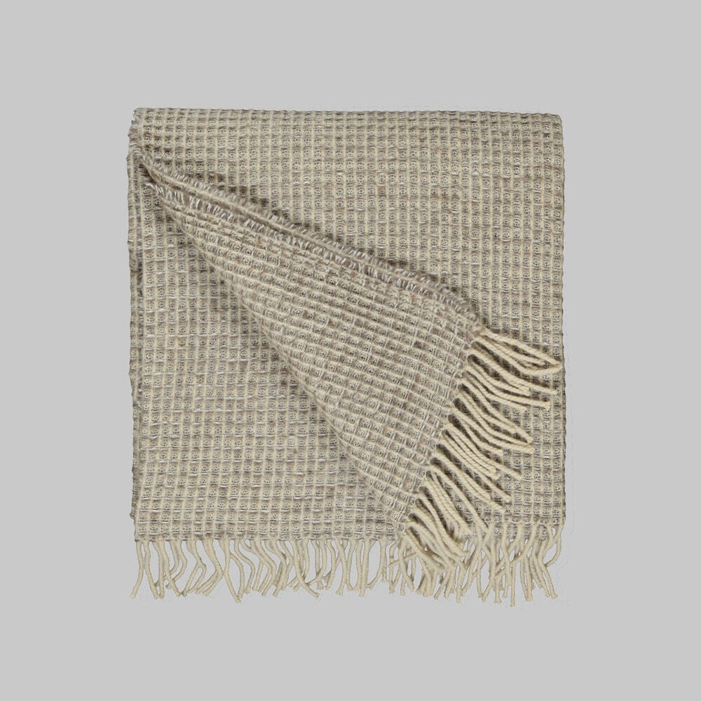 Sarev Lerna Bej Throw, 130x180 cm