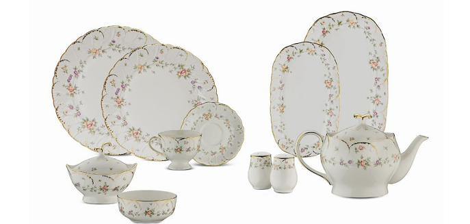 Evalıza Queen Garden Kahvaltı Takımı 36 Parça