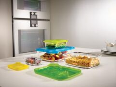 Joseph Joseph Nest 4´Lü Cam Saklama Kapları -Renkli