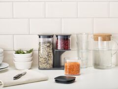 Joseph Joseph Podium 3´Lü Saklama Kabı Seti -Gri, 22,4 X 20,9 X 10,8 Cm