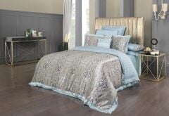 Sarev Venüs % 100 İpek Saten Nevresim Takımı King Size V2