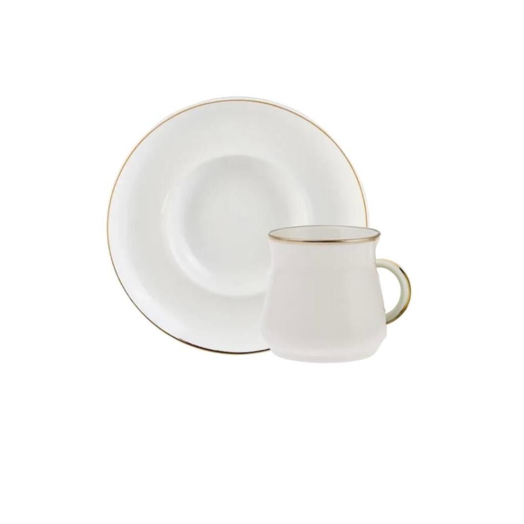 Sandro Moreno Kahve Fincan Seti 1898 Lıne Gold 12 Parça