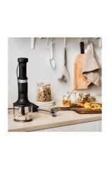 Kitchenaid Aksesuarlı El Blenderi Seti Matte Black 5Khbv83Ebm