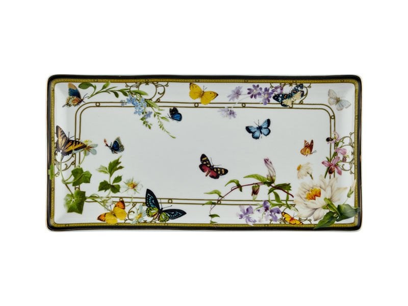 Joy Carmen Muse Garden 2Lı Kucuk Dıkdortgen Tabak 26,5X13 Cm