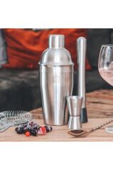 Vacu Vin Kokteyl Shaker Paslanmaz Çelik - Kutulu