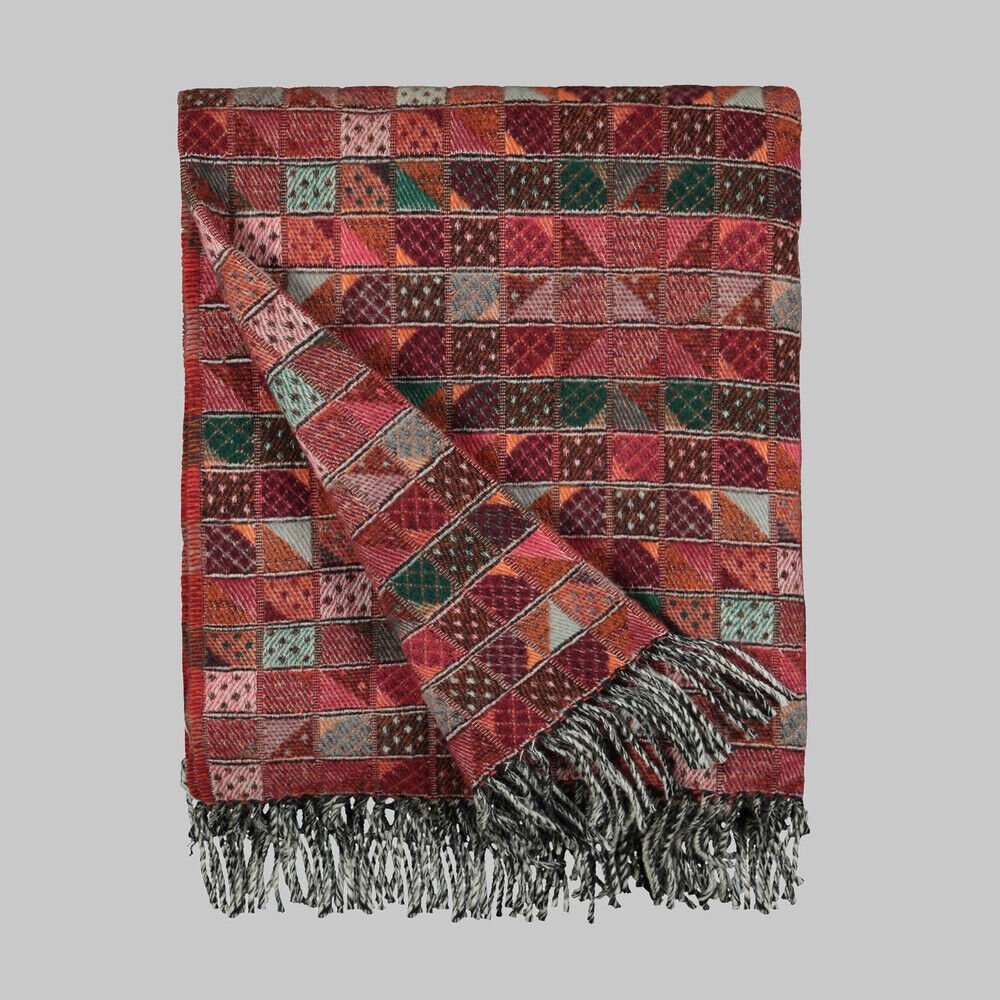 Sarev Olea Kırmızı Throw,130x190 cm