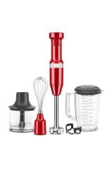Kitchenaid Aksesuarlı El Blenderi Seti Empire Red 5Khbv83Eer
