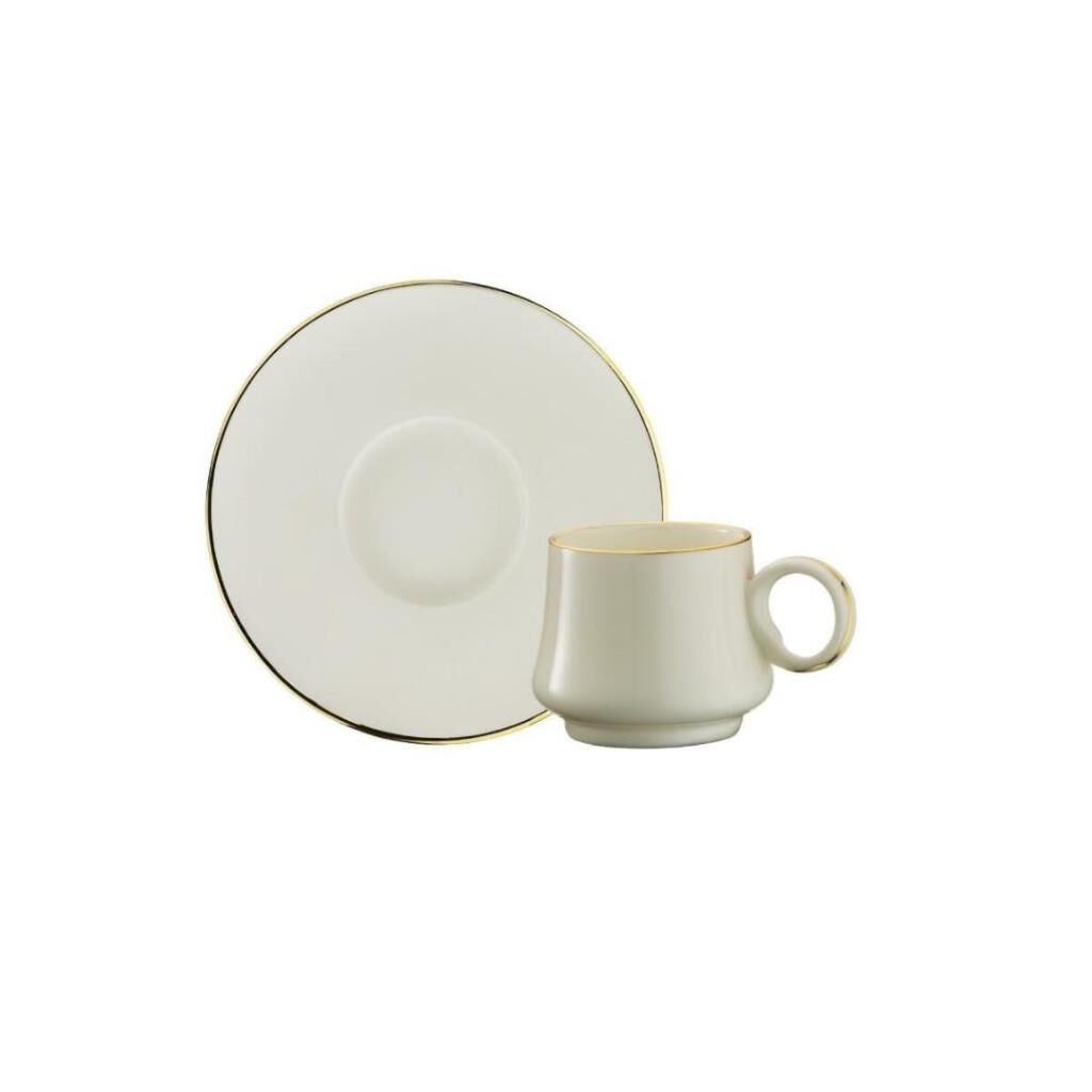 Sandro Moreno Kahve Fincan Seti 1453 Yüzük Lıne Gold 12 Parça