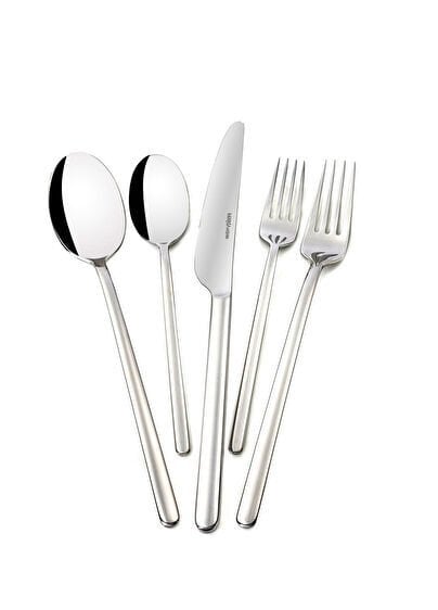 Mikasa Moor Dolce Silver 90 Parça Çatal Kaşık Bıçak Seti