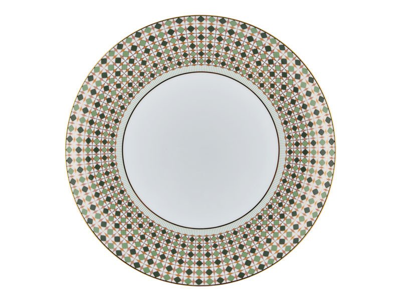 Tea Delight Opera House 26cm Servis Tabağı-Tekli