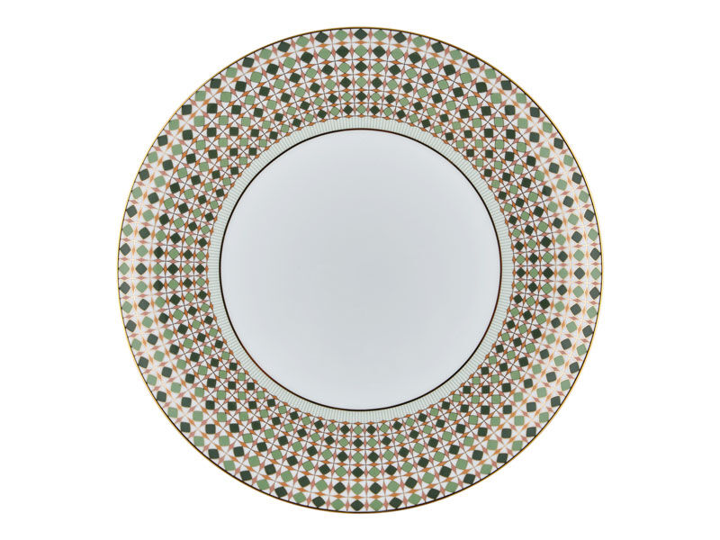 Tea Delight Opera House 26cm Servis Tabağı-Tekli