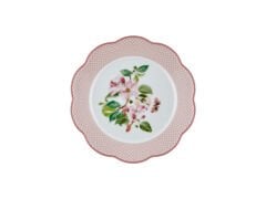Tea Delight Horticool Pink 17cm Ekmek Tabağı-Tekli