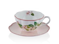 Tea Delight Horticool Pink Çay Fincanı-Tekli
