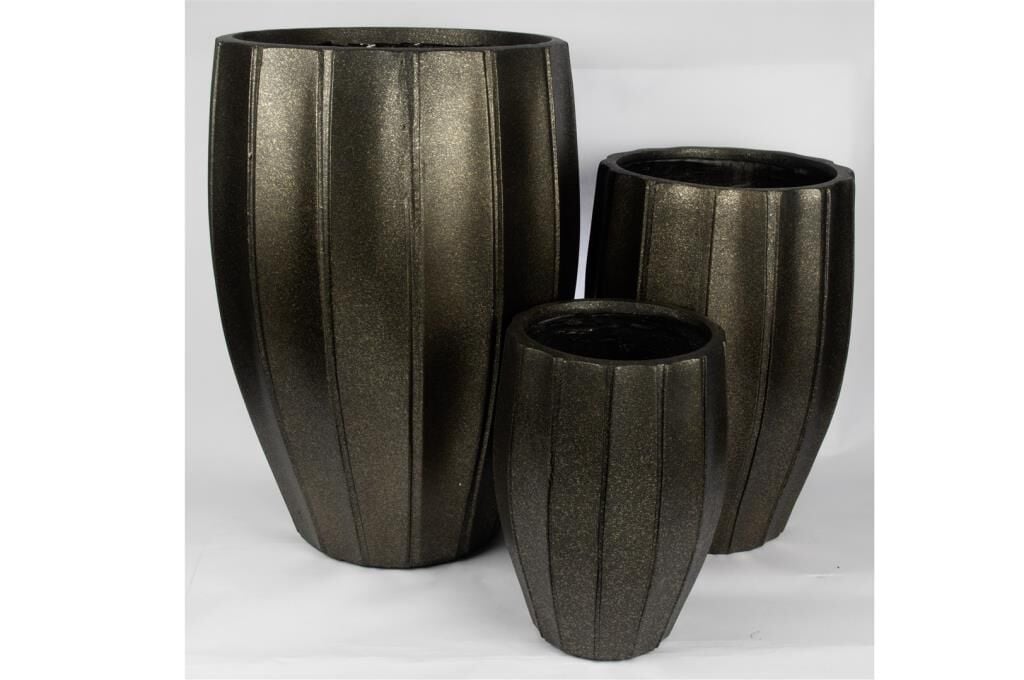 Mikasa Moor Bronz Kahve 3lü Saksı