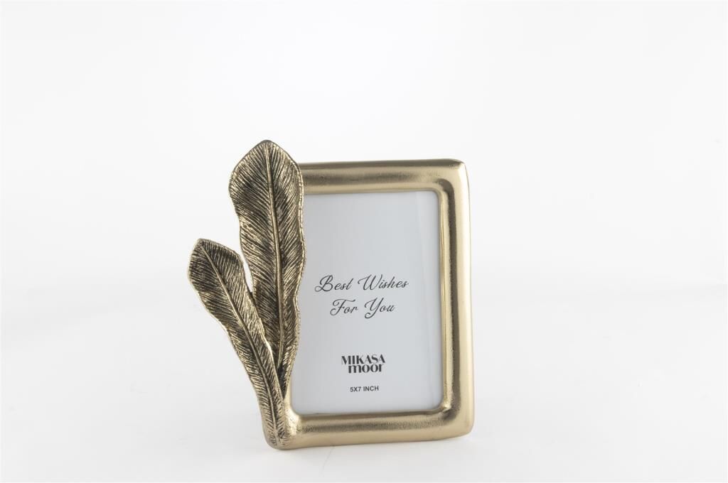 Mikasa Moor Gold Yaprak Detaylı Çerçeve 21x22cm