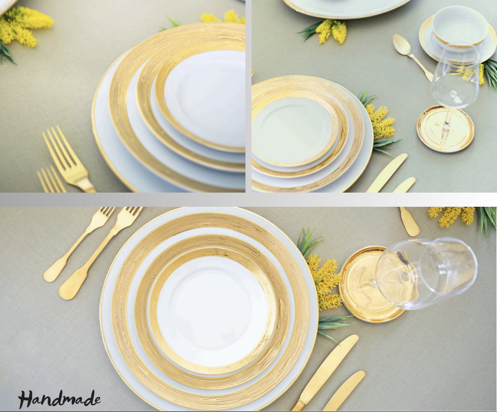 Porcel Auratus Sunset 54 Parça Yemek Takımı