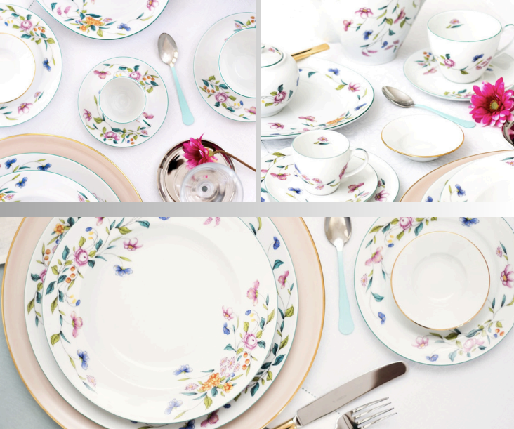 Porcel Florence 54 Parça Yemek Takımı