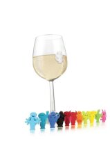 Vacu Vin Party People Bardak Markörü 12 Parça - Kutulu