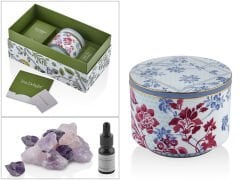 Tea Delight Regency Damask Oda Kokusu- Mavi