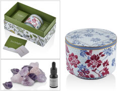 Tea Delight Regency Damask Oda Kokusu- Mavi