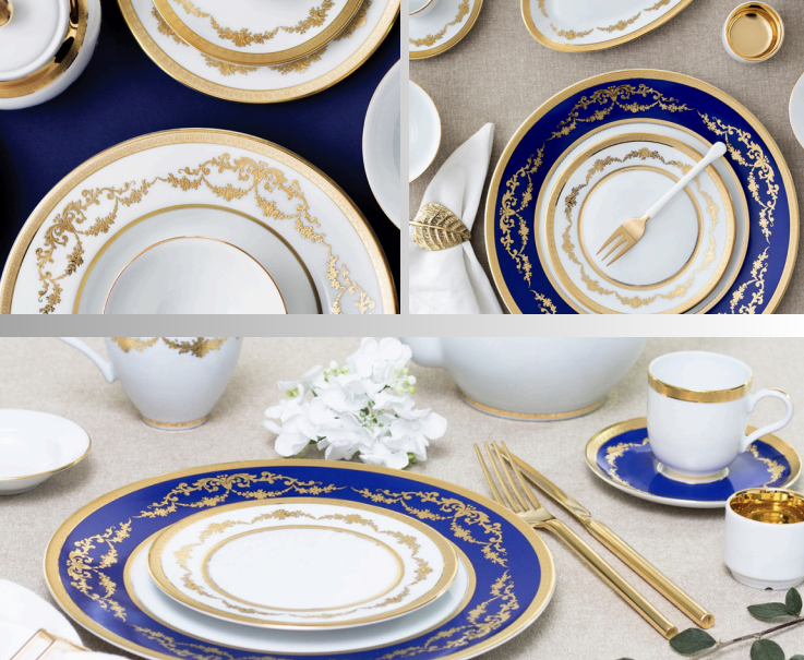 Porcel Imperıo Gold 54 Parça Yemek Takımı