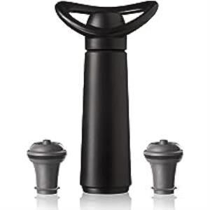 Vacu Vin Şarap Koruyucu Concerto Siyah 1 Pompa 2 Tıpa - Kutulu