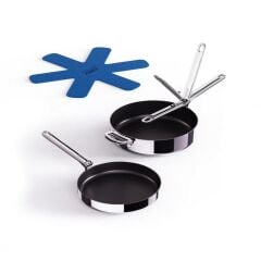 Joseph Joseph Space 3 Katmanlı Paslanmaz Çelik Seramik Kaplama 3 Parça Kızartma Tavası Seti