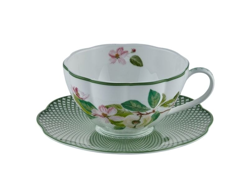 Tea Delight Horticool Green 2li Çay Fincanı Seti
