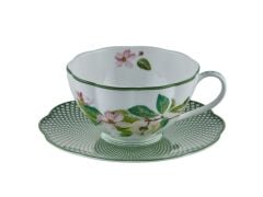 Tea Delight Horticool Green 2li Çay Fincanı Seti