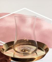 Koleksiyon Dervish Parlak Altın 6Lı Çay Takımı