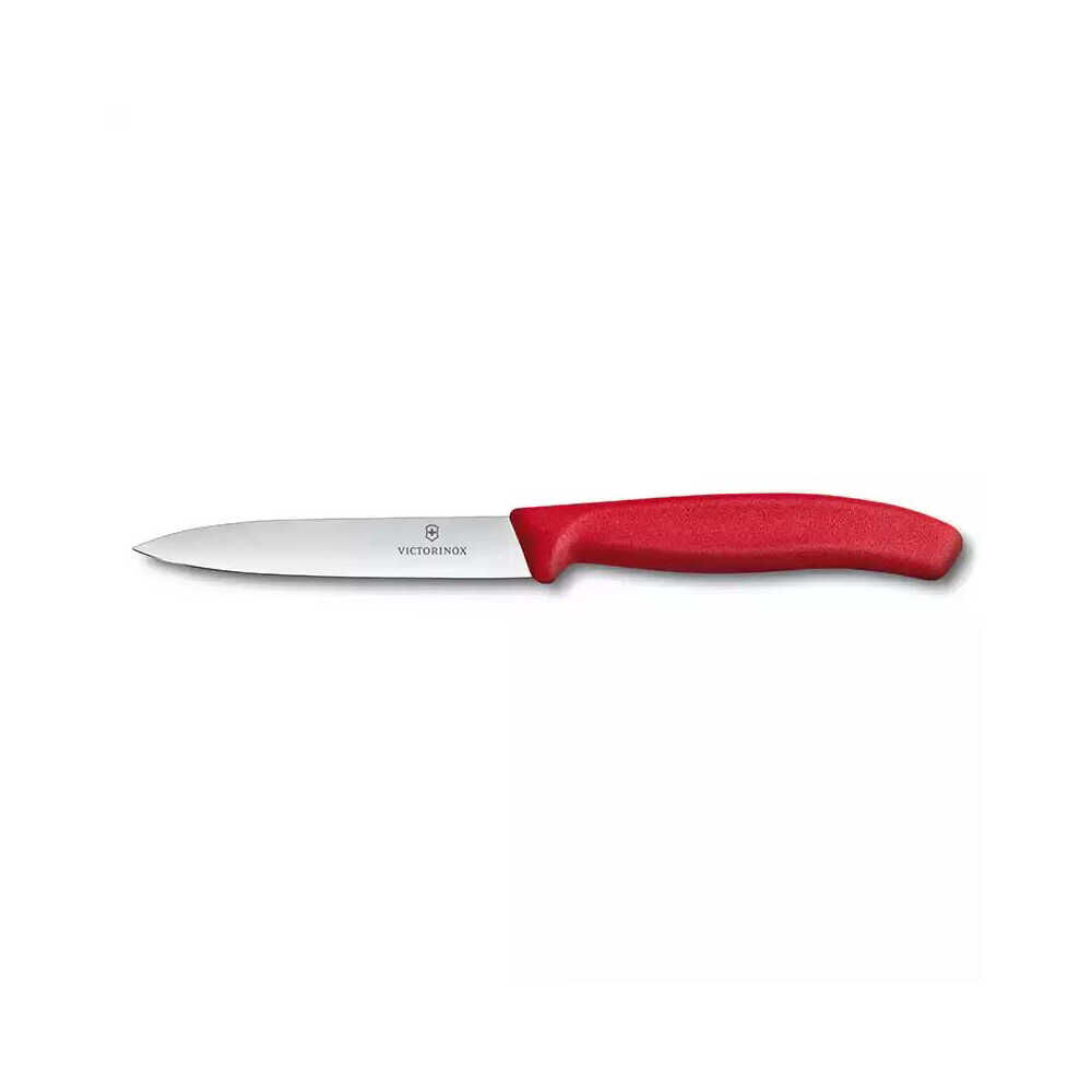 Victorinox 6.7701 10cm Kırmızı Düz Soyma Bıçağı