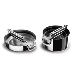 Joseph Joseph Space 3 Katmanlı Paslanmaz Çelik 12 Parça Tencere Tava Seti