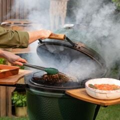 Big Green Egg Ahşap Egg Mates Yan Sehpa XL